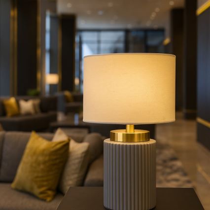 Rabalux - Stalo lempa 1xE14/40W/230V pilka