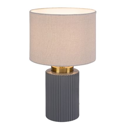 Rabalux - Stalo lempa 1xE14/40W/230V pilka