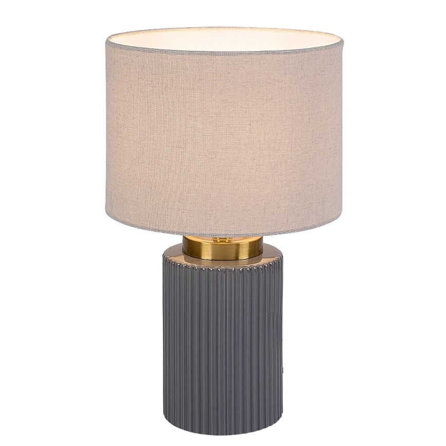 Rabalux - Stalo lempa 1xE14/40W/230V pilka