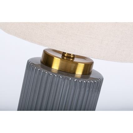 Rabalux - Stalo lempa 1xE14/40W/230V pilka