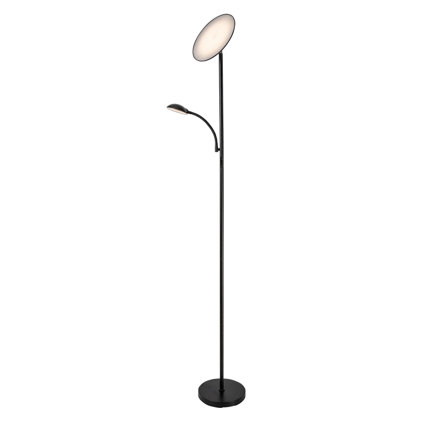 Rabalux - LED Reguliuojamas grindinis šviestuvas LED/23W/230V 3000/4200/6500 juoda