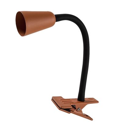 Rabalux - stalinis šviestuvas su spaustuku 1xGU10/7W/230V oranžinis