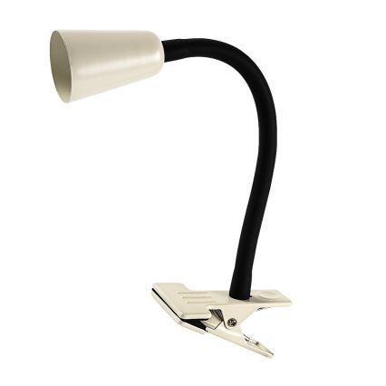 Rabalux - Stalinė lempa su spaustuku 1xGU10/7W/230V kreminė