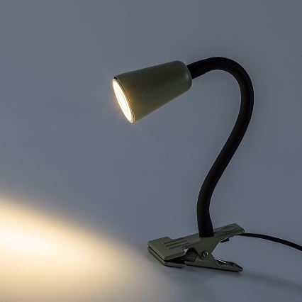 Rabalux - stalinis šviestuvas su spaustuku 1xGU10/7W/230V khaki