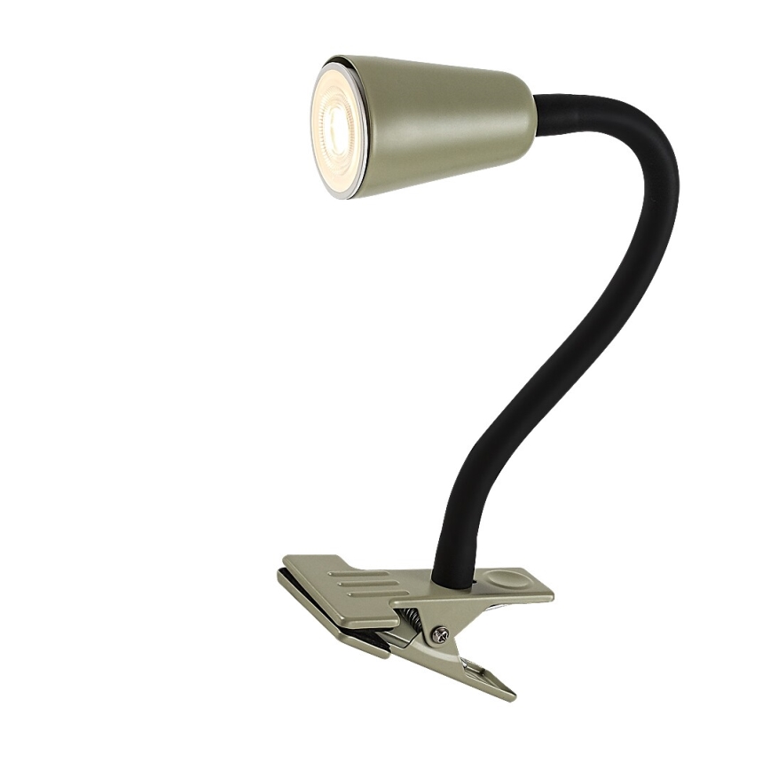 Rabalux - stalinis šviestuvas su spaustuku 1xGU10/7W/230V khaki