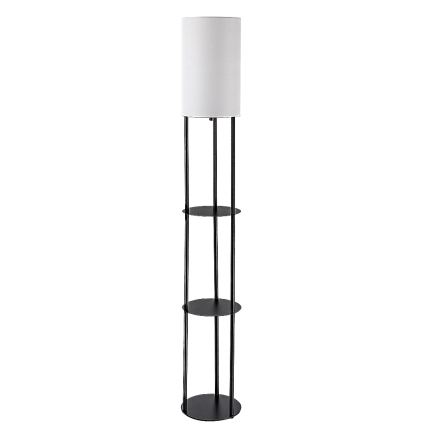 Rabalux - toršeras su lentynomis 1xE27/40W/230V juodas
