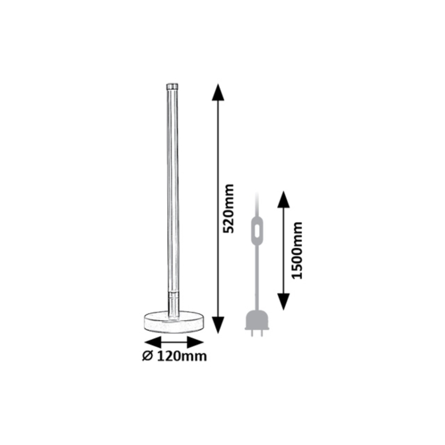 Rabalux - LED stalinis šviestuvas LED/8W/230V 3000K