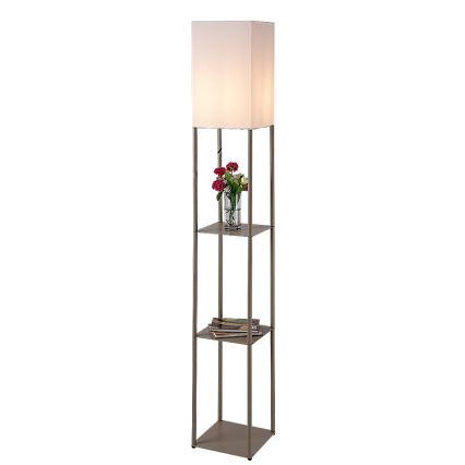 Rabalux - Stovinti lempa su lentynėlėmis 1xE27/40W/230V smėlio spalvos