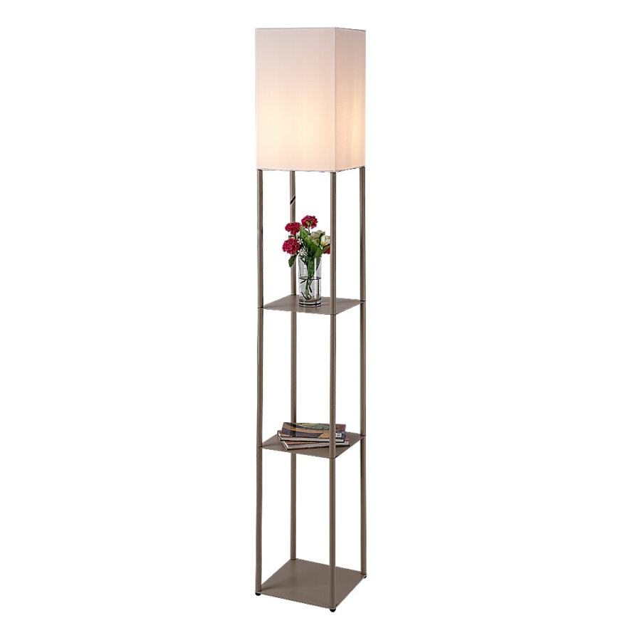 Rabalux - Stovinti lempa su lentynėlėmis 1xE27/40W/230V smėlio spalvos