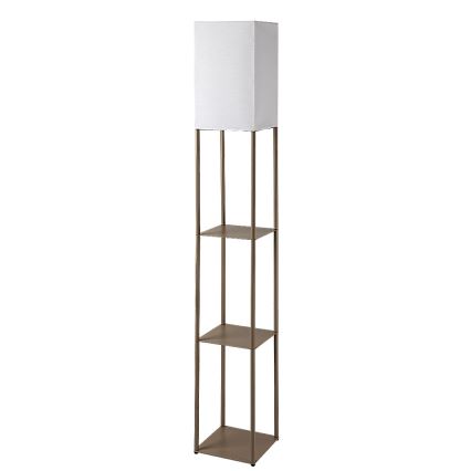 Rabalux - Stovinti lempa su lentynėlėmis 1xE27/40W/230V smėlio spalvos