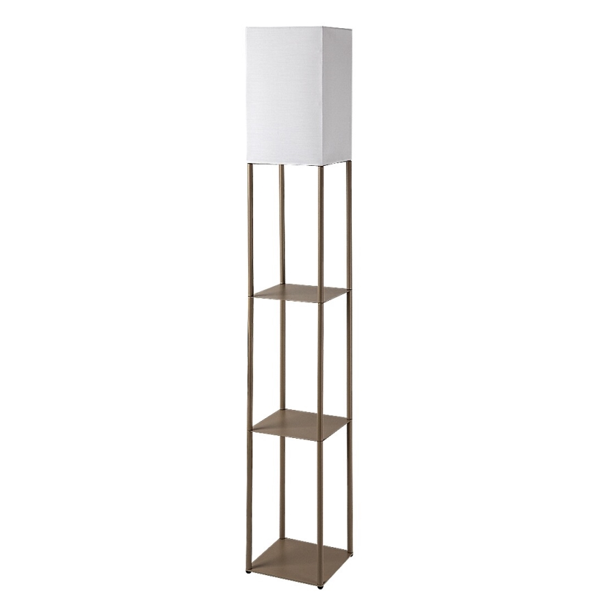 Rabalux - Stovinti lempa su lentynėlėmis 1xE27/40W/230V smėlio spalvos