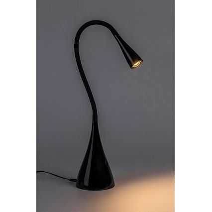 Rabalux - LED pritemdomas, liečiamas stalinis šviestuvas LED/4W/230V 3000K juoda