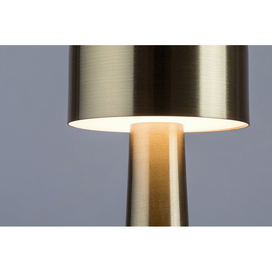 Rabalux - LED Įkraunama jutiklinė stalinė lempa LED/2,7W/5V 1200mAh 3000/4000/6000K auksas