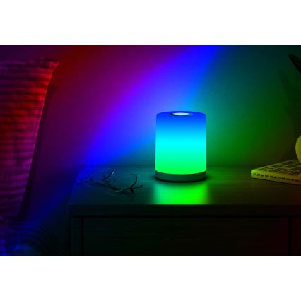 Rabalux - LED RGB Įkraunamas Stalinis šviestuvas LED/0,8W/5V 1800mAh