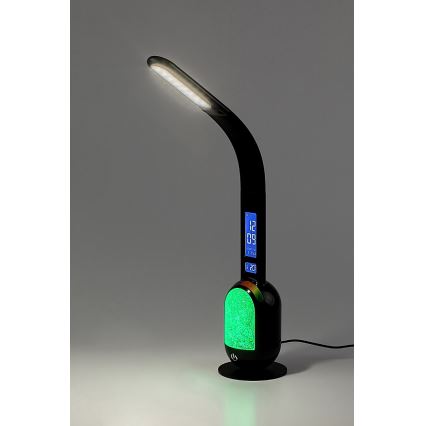 Rabalux - LED RGB Pritemdomas stalinis šviestuvas LED/5W/230V juoda
