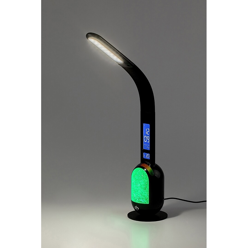 Rabalux - LED RGB Pritemdomas stalinis šviestuvas LED/5W/230V juoda