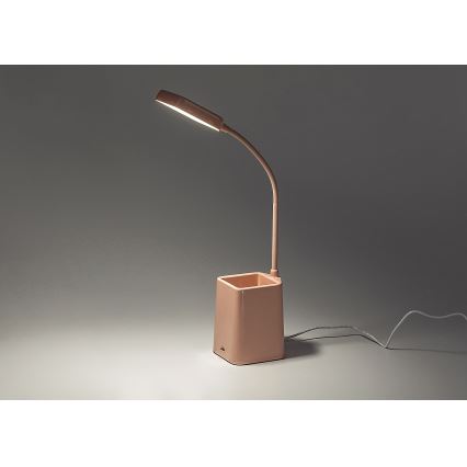 Rabalux - LED pritemdomas stalinis šviestuvas LED/6W/230V 5000K rausva