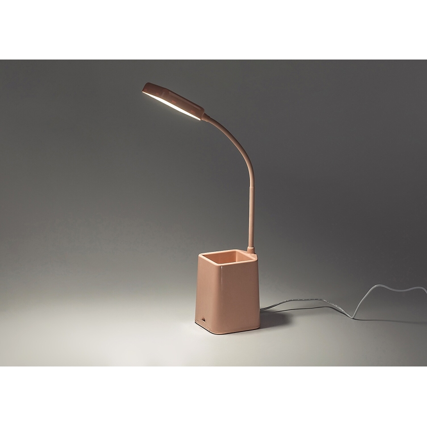 Rabalux - LED pritemdomas stalinis šviestuvas LED/6W/230V 5000K rausva