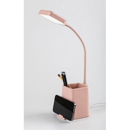 Rabalux - LED pritemdomas stalinis šviestuvas LED/6W/230V 5000K rausva