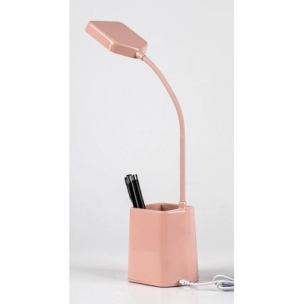 Rabalux - LED pritemdomas stalinis šviestuvas LED/6W/230V 5000K rausva