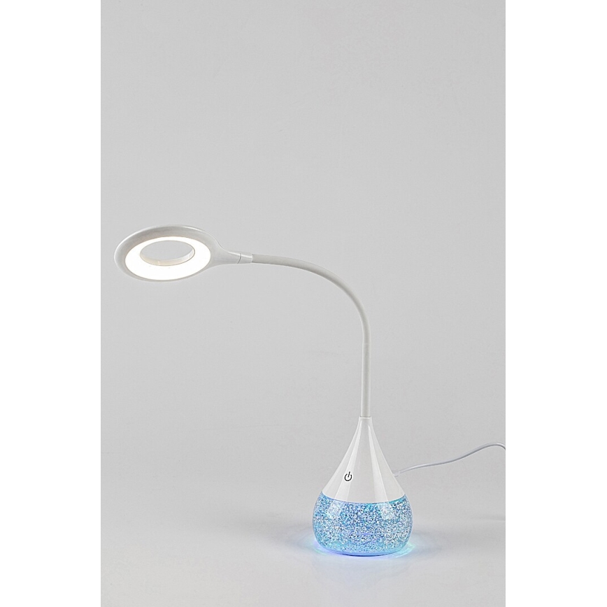 Rabalux - LED RGB Pritemdomas stalinis šviestuvas LED/4W/230V balta