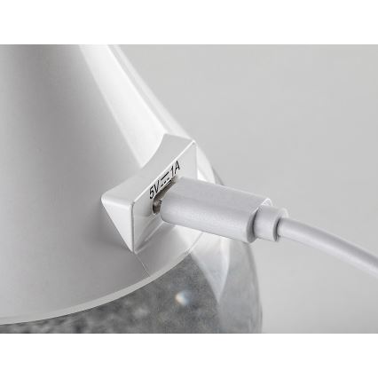 Rabalux - LED RGB Pritemdomas stalinis šviestuvas LED/4W/230V balta