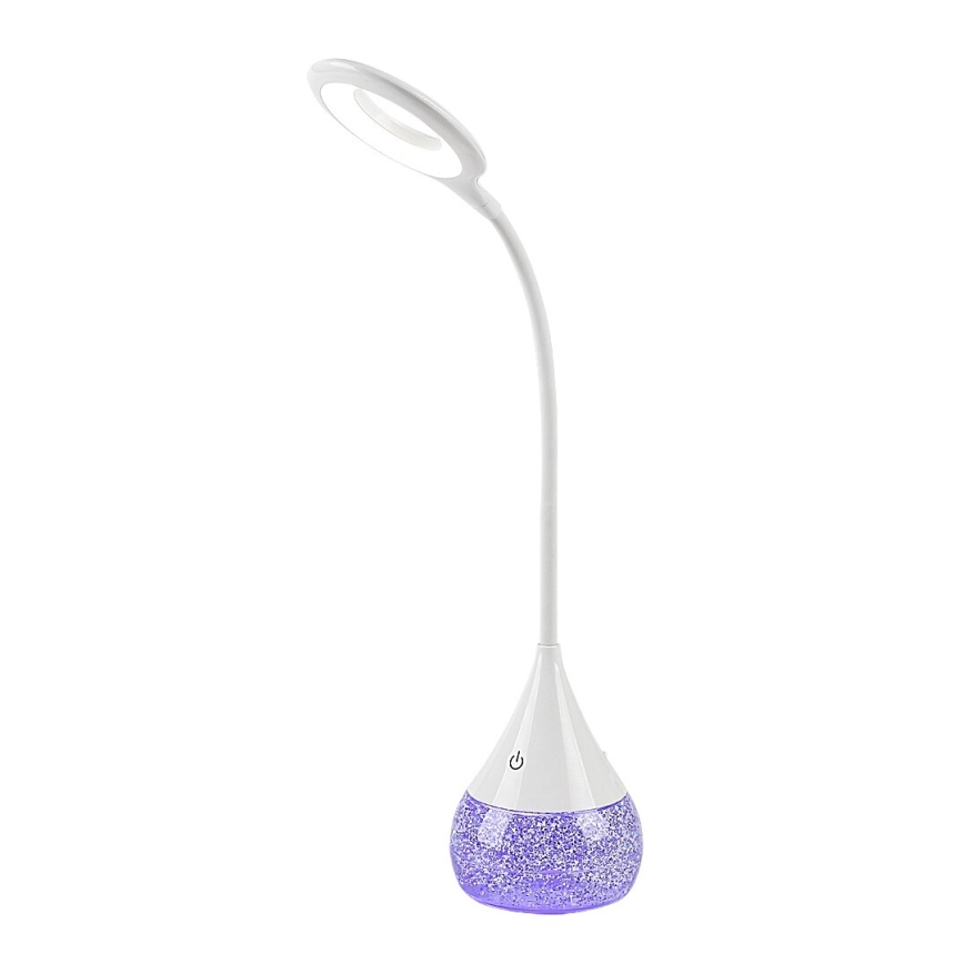 Rabalux - LED RGB Pritemdomas stalinis šviestuvas LED/4W/230V balta