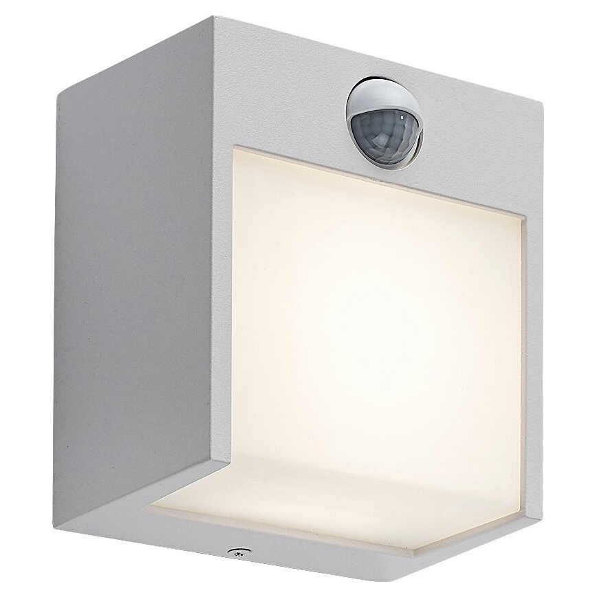 Rabalux - LED lauko sieninis šviestuvas su jutikliu LED/12W/230V baltas IP44