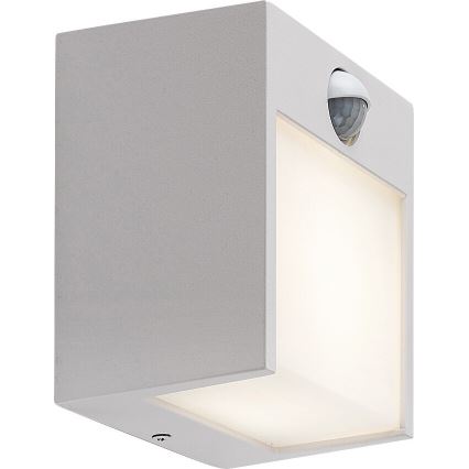 Rabalux - LED lauko sieninis šviestuvas su jutikliu LED/12W/230V baltas IP44