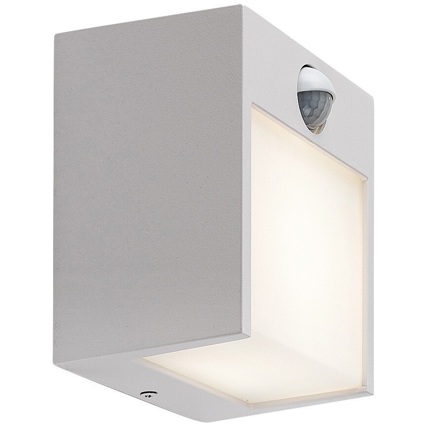 Rabalux - LED lauko sieninis šviestuvas su jutikliu LED/12W/230V baltas IP44