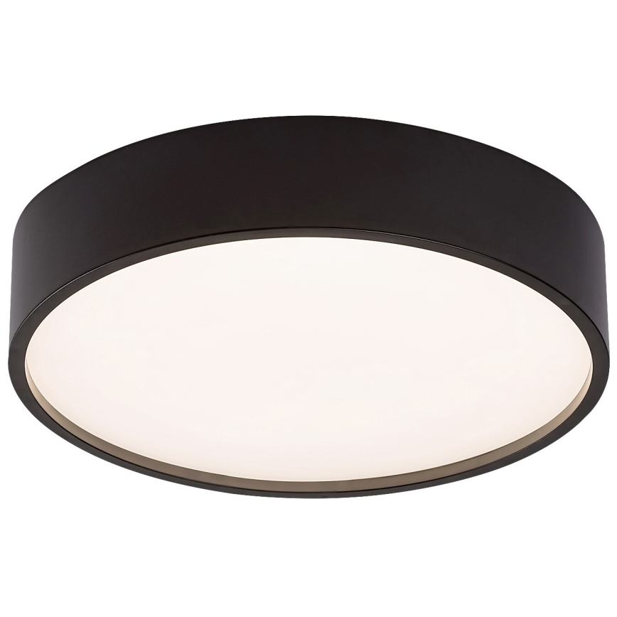 Rabalux - LED lubinis šviestuvas su jutikliu LED/19W/230V IP44 4000K skersmuo 28,5 cm juodas