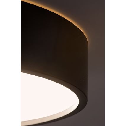 Rabalux - LED lubinis šviestuvas su jutikliu LED/19W/230V IP44 4000K skersmuo 28,5 cm juodas