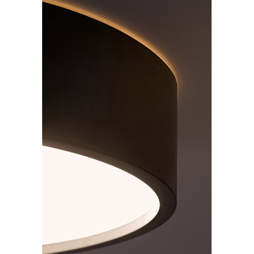 Rabalux - LED lubinis šviestuvas su jutikliu LED/19W/230V IP44 4000K skersmuo 28,5 cm juodas