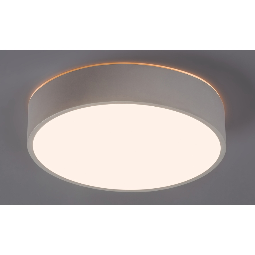 Rabalux - LED lubinis šviestuvas su sensoriumi LED/19W/230V IP44 4000K skersmuo 28,5 cm baltas