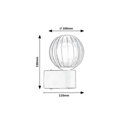 Rabalux - Lauko sieninis šviestuvas 1xG9/3,5W/230V IP44