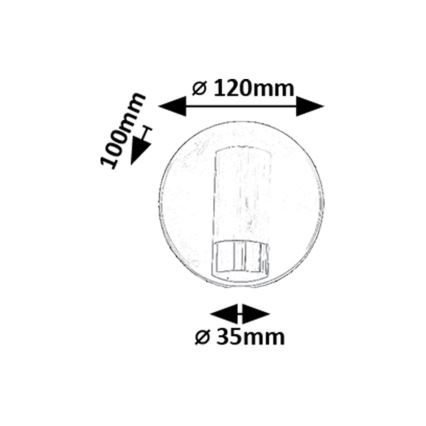 Rabalux - LED sieninis akcentinis šviestuvas LED/3W/230V 4000K
