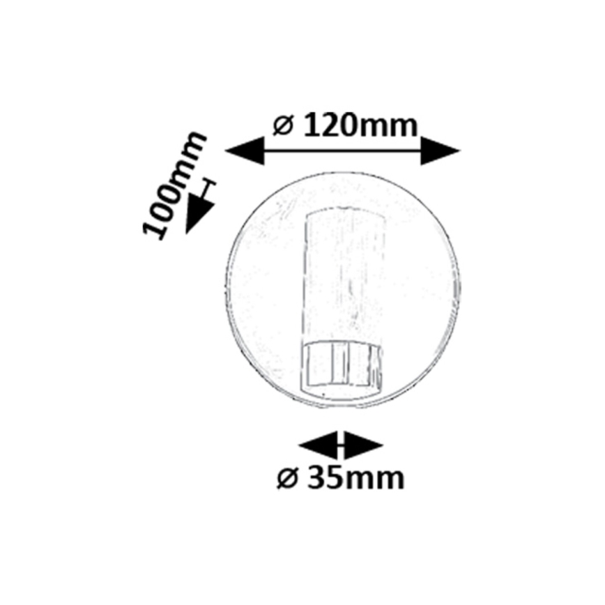 Rabalux - LED sieninis akcentinis šviestuvas LED/3W/230V 4000K