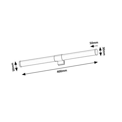 Rabalux - LED vonios veidrodžio apšvietimas LED/6W/230V IP44 40 cm
