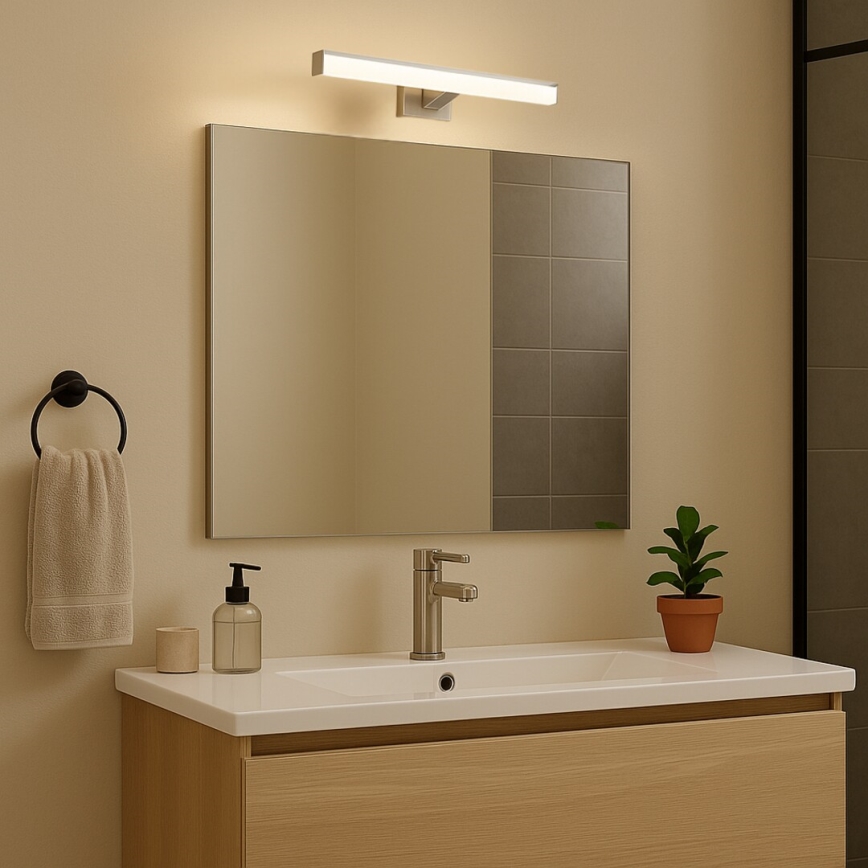 Rabalux - LED vonios veidrodžio šviestuvas LED/6W/230V IP44 40 cm blizgus chromas