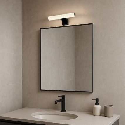 Rabalux - LED vonios veidrodžio apšvietimas LED/4W/230V IP44 20 cm juoda