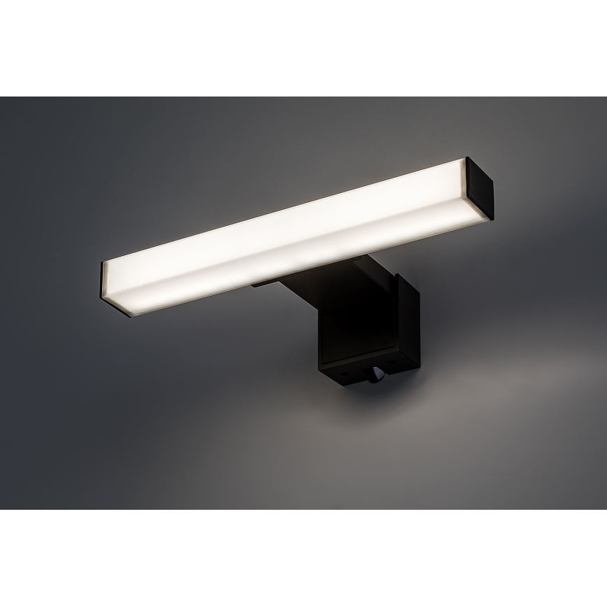 Rabalux - LED vonios veidrodžio apšvietimas LED/4W/230V IP44 20 cm juoda