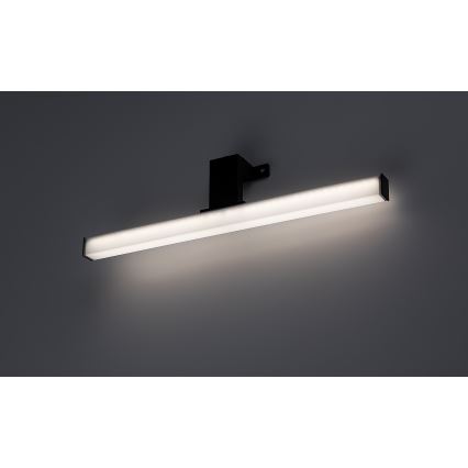 Rabalux - LED vonios veidrodžio šviestuvas LED/6W/230V IP44 40 cm juodas