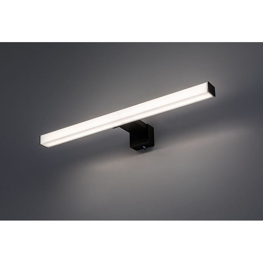 Rabalux - LED vonios veidrodžio šviestuvas LED/6W/230V IP44 40 cm juodas