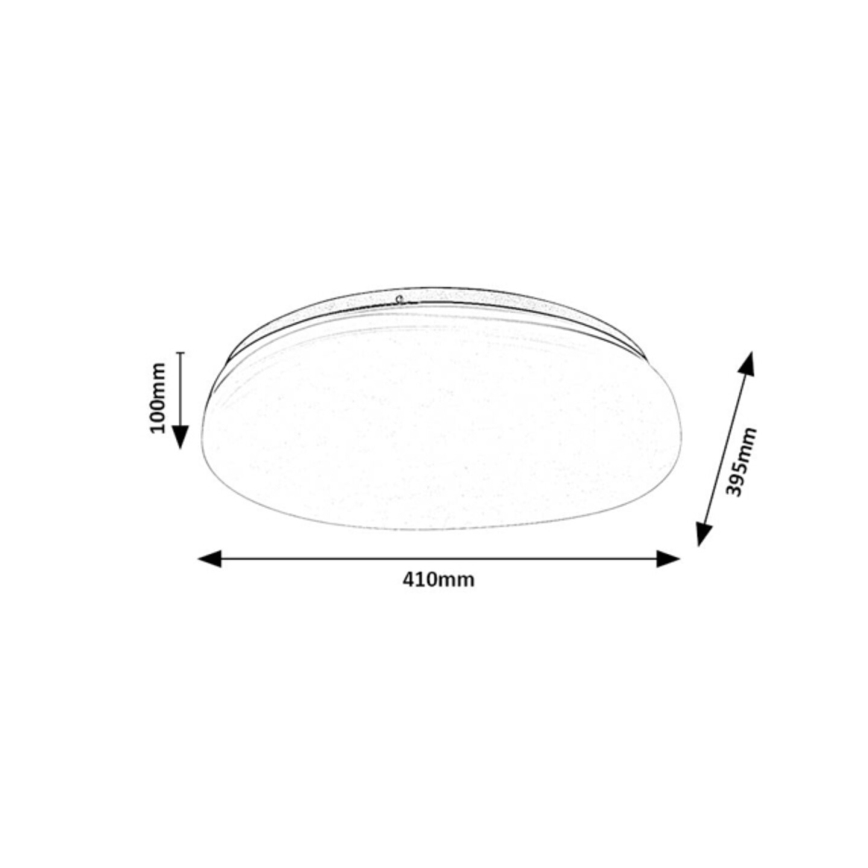 Rabalux - LED lubinis vonios šviestuvas LED/24W/230V IP44 Ø 41 cm