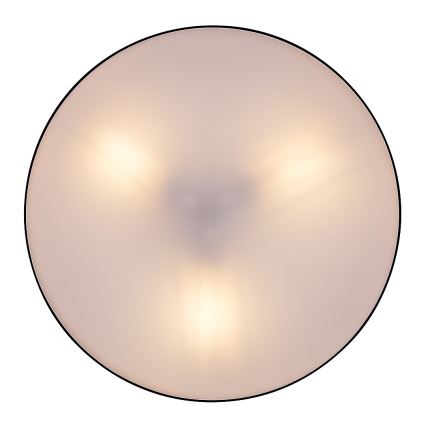 Rabalux - Lauko lubinis šviestuvas 3xE27/9W/230V Ø 39 cm IP43 juodas