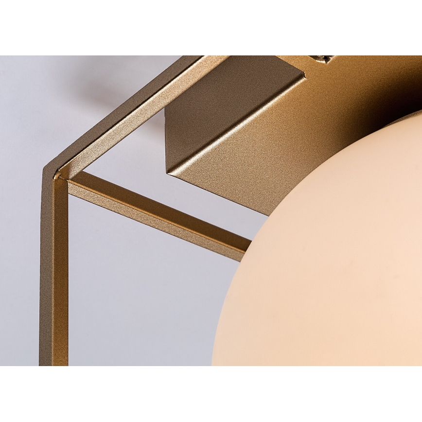 Rabalux - Lauko sieninis šviestuvas 1xE14/15W/230V IP44 auksinis