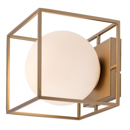 Rabalux - Lauko sieninis šviestuvas 1xE14/15W/230V IP44 auksinis