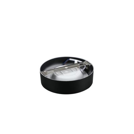 Rabalux - vonios kambario LED lubinis šviestuvas, 7 W, 230 V, Ø 12 cm, IP44, juodas