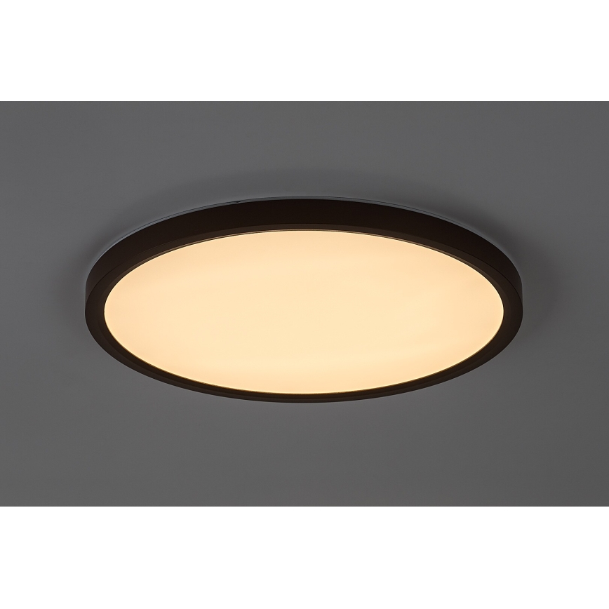 Rabalux - LED lubinis šviestuvas vonios kambariui LED/24W/230V 3000/4000/6000K skers. 40 cm IP44 rudos spalvos