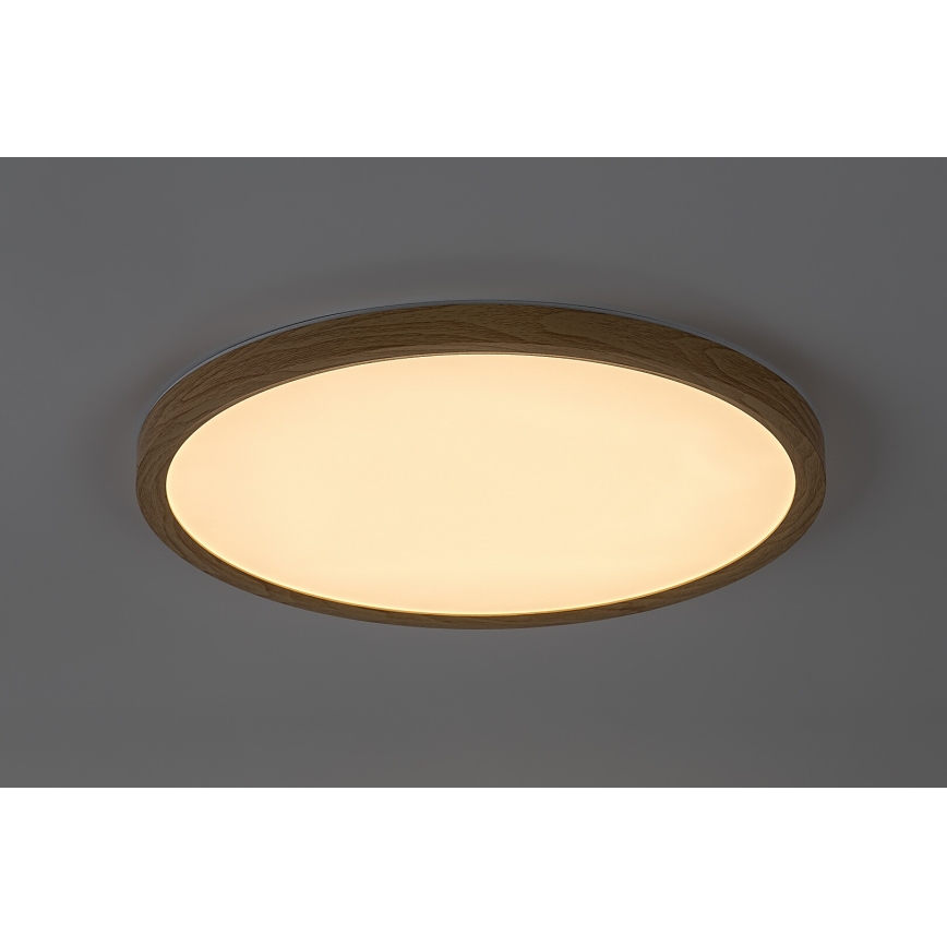 Rabalux - LED vonios kambario lubinis šviestuvas LED/24W/230V 3000/4000/6000K skersmuo 40 cm IP44 smėlinė